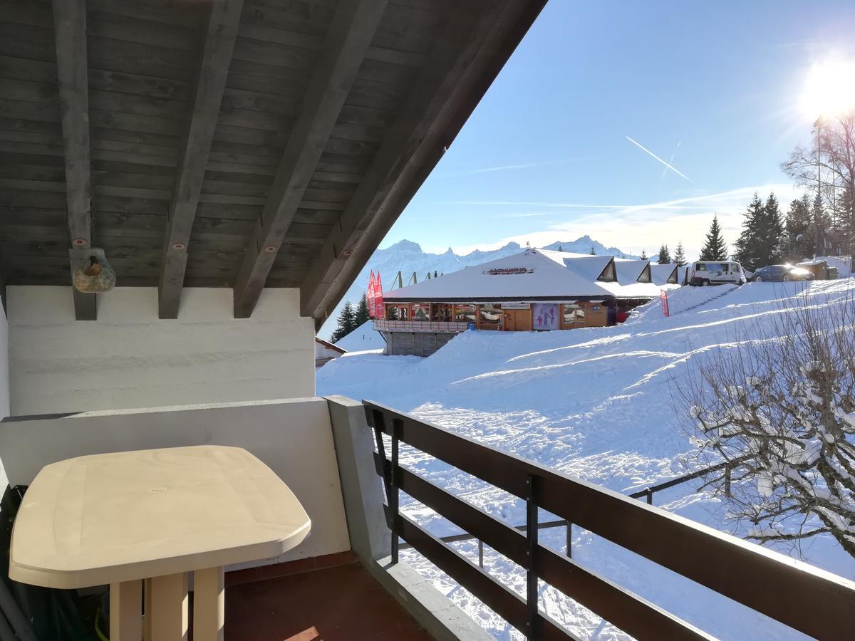 Romantic Chalet-Style Flat With Mountain View Torgon Екстер'єр фото