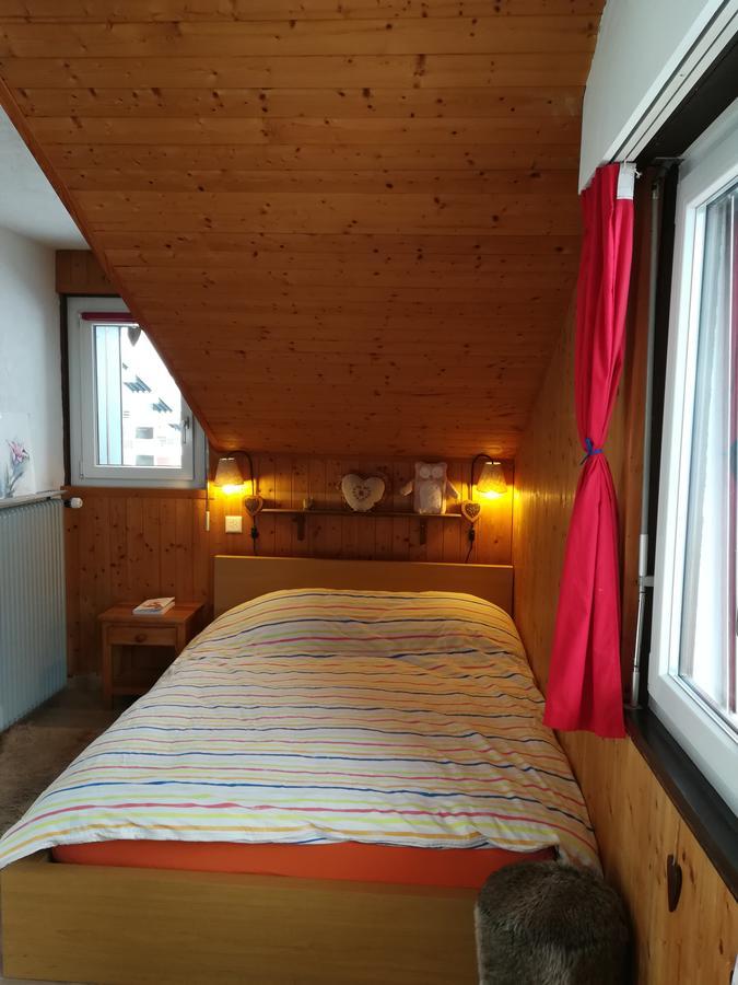 Romantic Chalet-Style Flat With Mountain View Torgon Екстер'єр фото